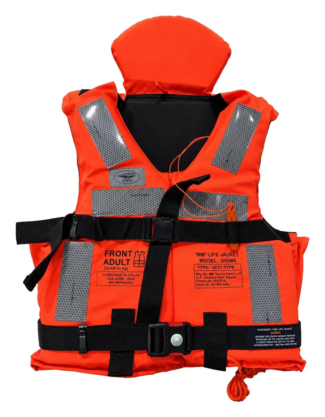 MM Life Jacket Model: SIGMA