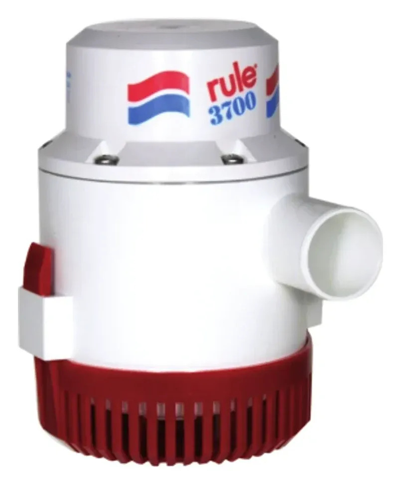 Rule 3700 submersible bilge pump.