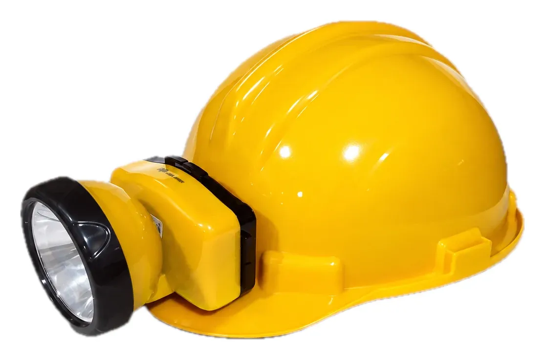 MM Safety Helmet with Lamp, MM Techno Plast