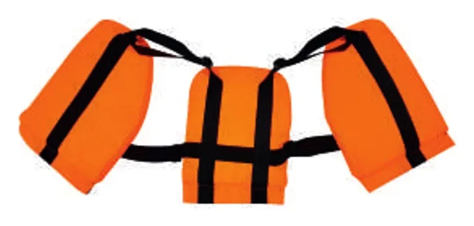 MM Work Vest Coast Guard MMWVCG, segmented foam flotation pads.