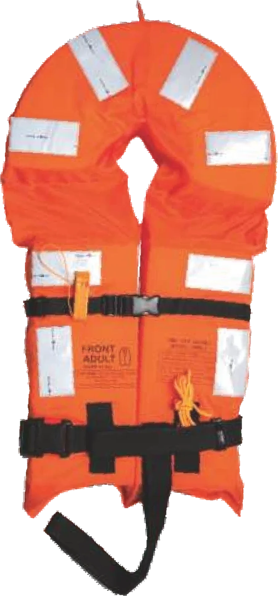MM Life Jacket MMLJ: adult, yoke type, eight reflective patches, 240 N.
