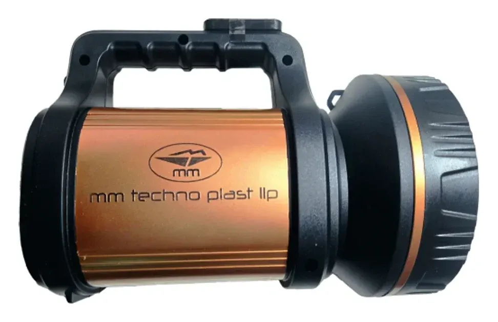 MM Search Light MMAPSL, handheld rechargeable spotlight.