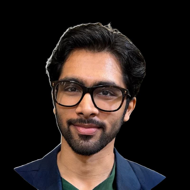 Portrait of Hamza Bhinderwala