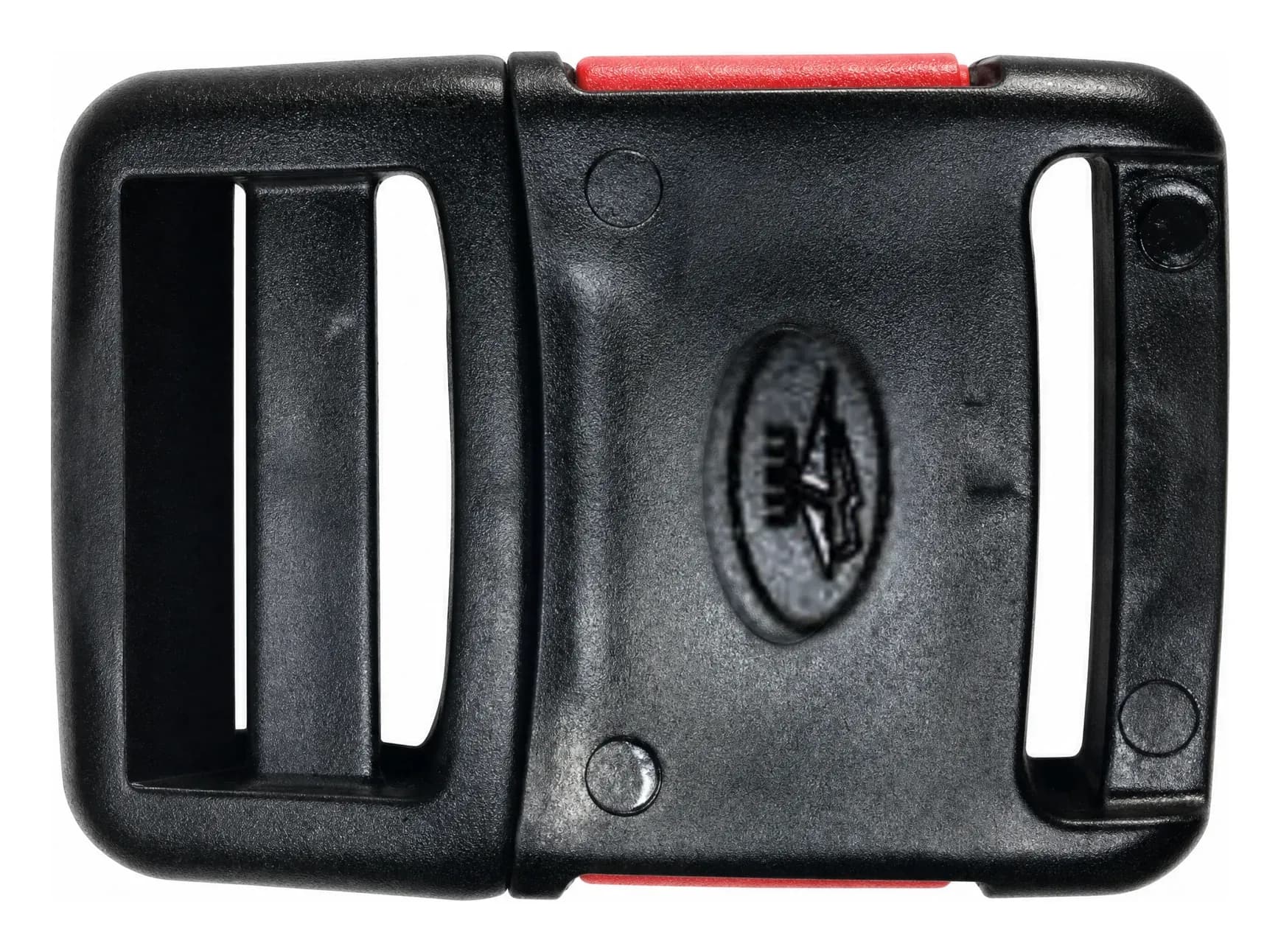 MM heavy side release buckle MMB42 in black polyacetal