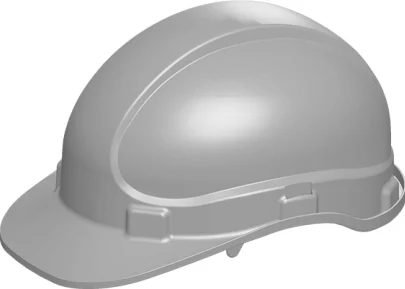 Grey MM safety helmet